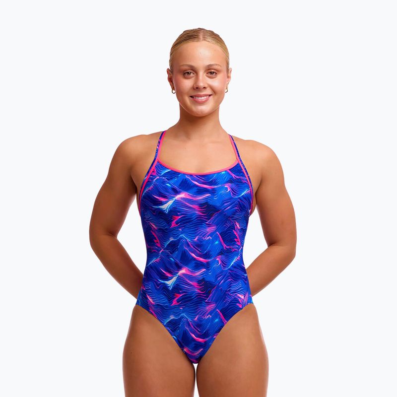 Strój pływacki jednoczęściowy damski Funkita Diamond Back One Piece rising tide 2