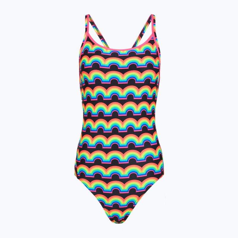 Strój pływacki jednoczęściowy damski Funkita Diamond Secure One Piece rainbowie
