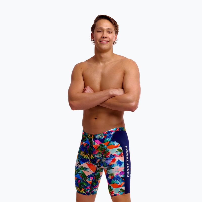 Jammery pływackie męskie Funky Trunks Training Jammers palm prism 4