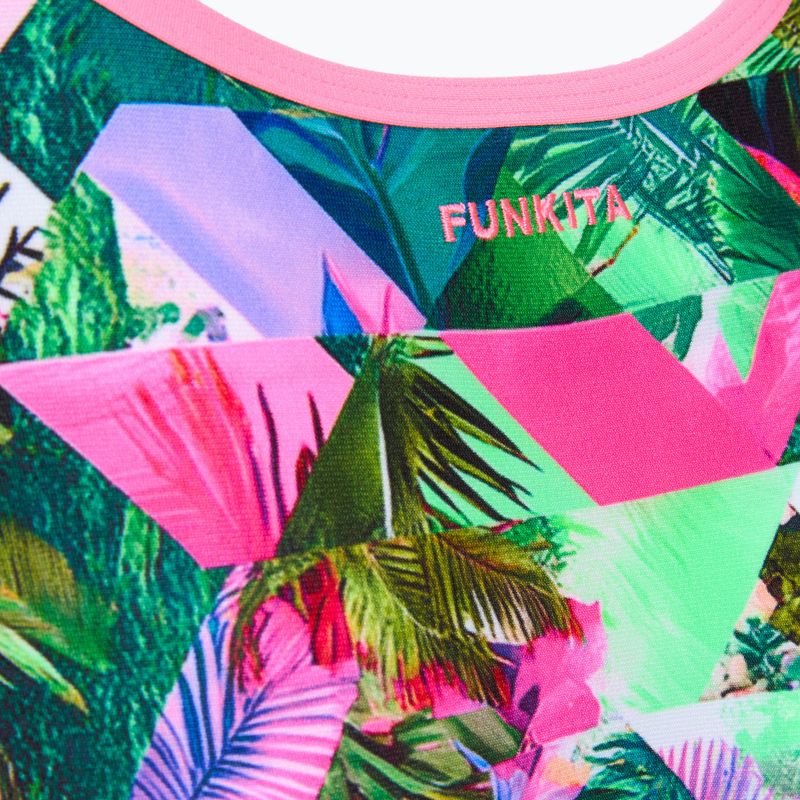 Strój pływacki jednoczęściowy damski Funkita Single Strap One Piece sub lime 3