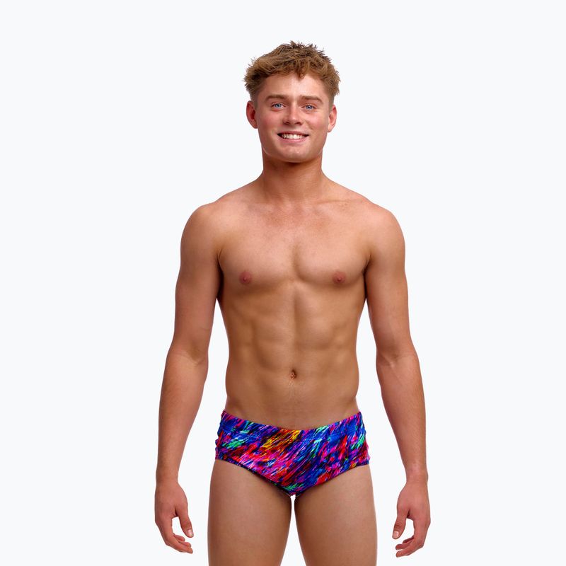 Bokserki pływackie dziecięce Funky Trunks Sidewinder Trunks big bang 2