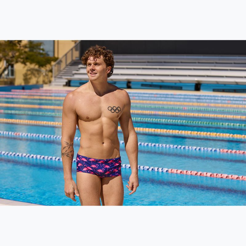 Bokserki pływackie męskie Funky Trunks Sidewinder Trunks flocked up 6