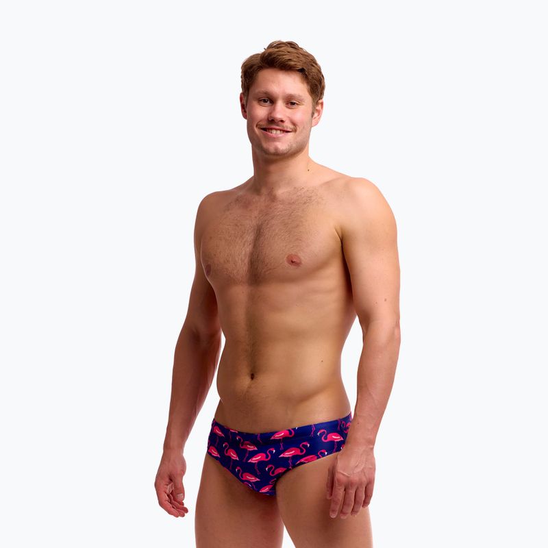 Slipy pływackie męskie Funky Trunks Classic Brief flocked up 3