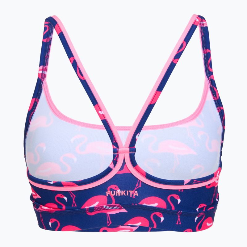Góra od stroju kąpielowego Funkita Sports Top flocked up 2