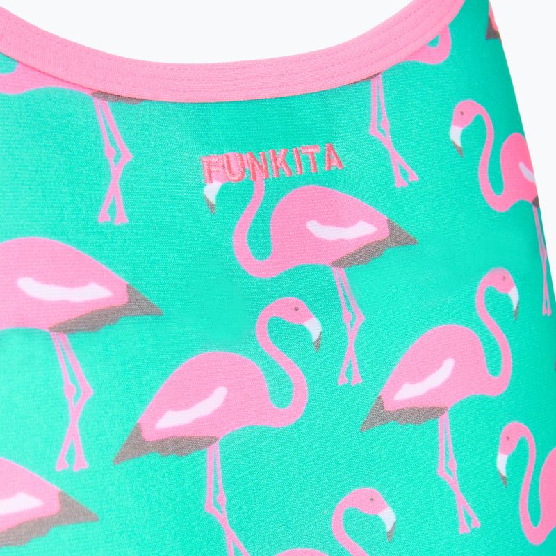 Strój pływacki jednoczęściowy damski Funkita Single Strap One Piece go flamingo! 3