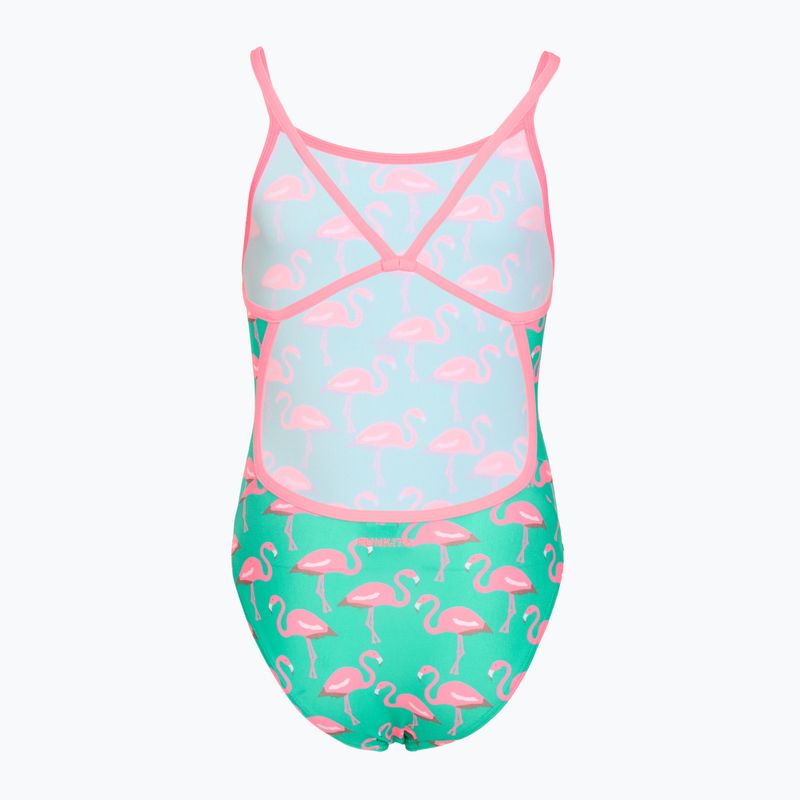 Strój pływacki jednoczęściowy dziecięcy Funkita Single Strap One Piece go flamingo! 2