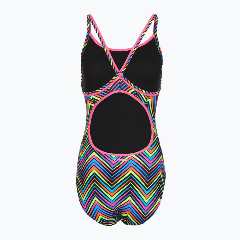 Strój pływacki jednoczęściowy damski Funkita Diamond Secure One Piece up down 2