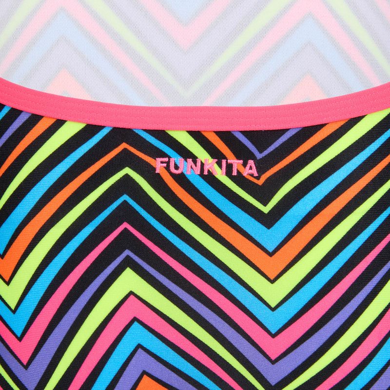 Strój pływacki jednoczęściowy dziecięcy Funkita Single Strap One Piece up down 3