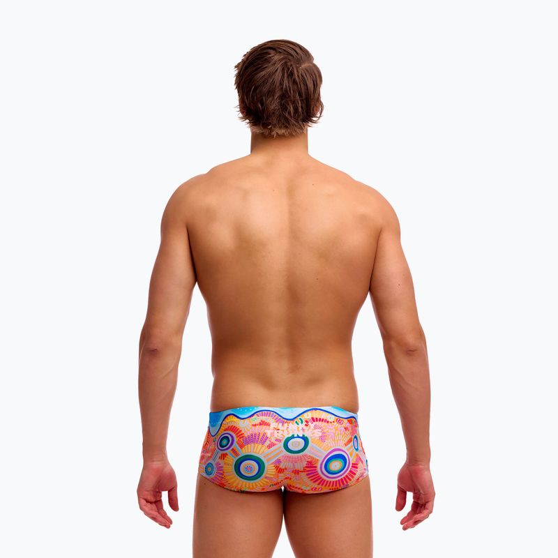 Bokserki pływackie męskie Funky Trunks Sidewinder Trunks kulin colour 4