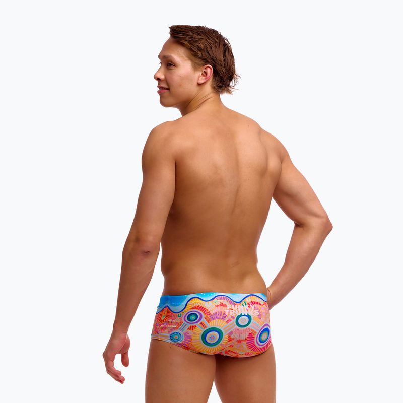 Bokserki pływackie męskie Funky Trunks Sidewinder Trunks kulin colour 5