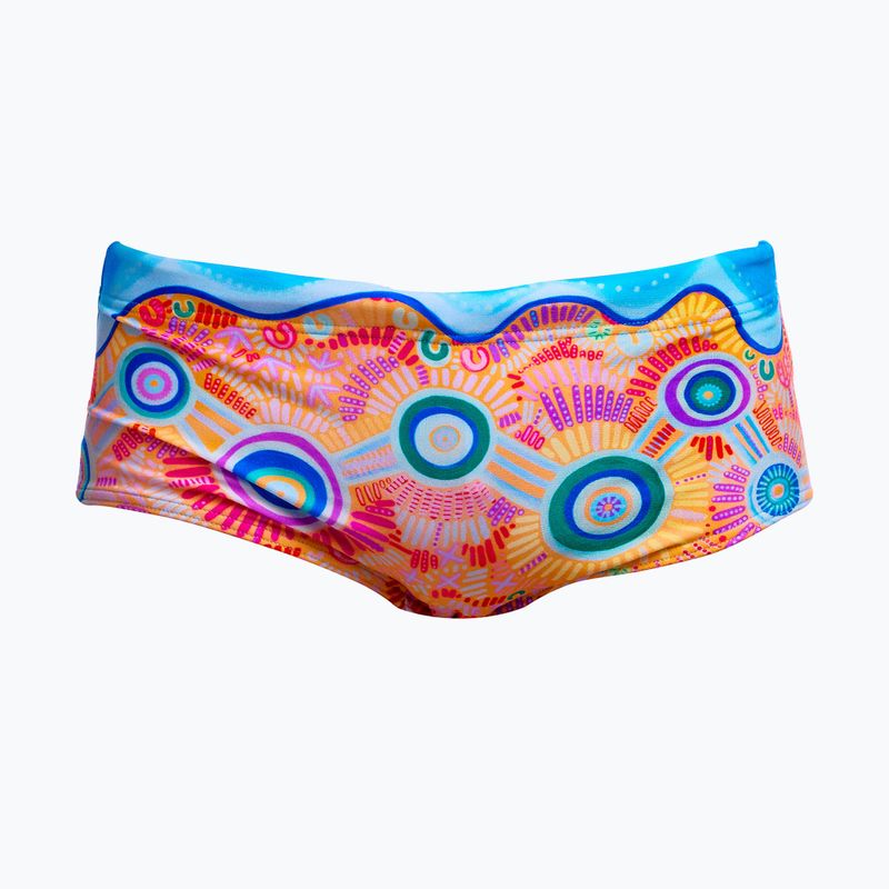 Bokserki pływackie dziecięce Funky Trunks Sidewinder Trunks kulin colour