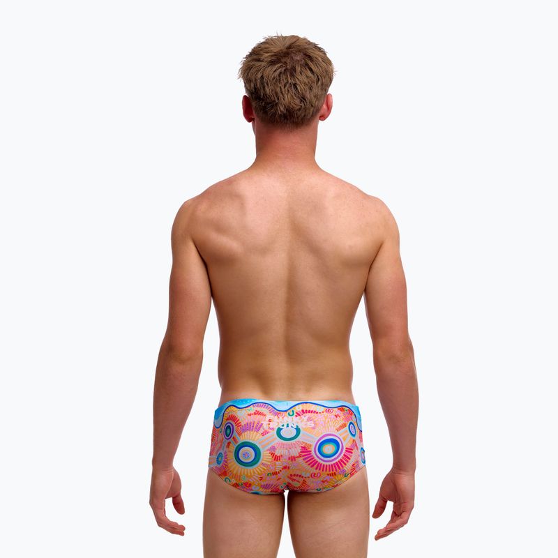 Bokserki pływackie dziecięce Funky Trunks Sidewinder Trunks kulin colour 4