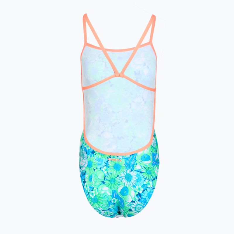 Strój pływacki jednoczęściowy damski Funkita Single Strength One Piece green green grss 2