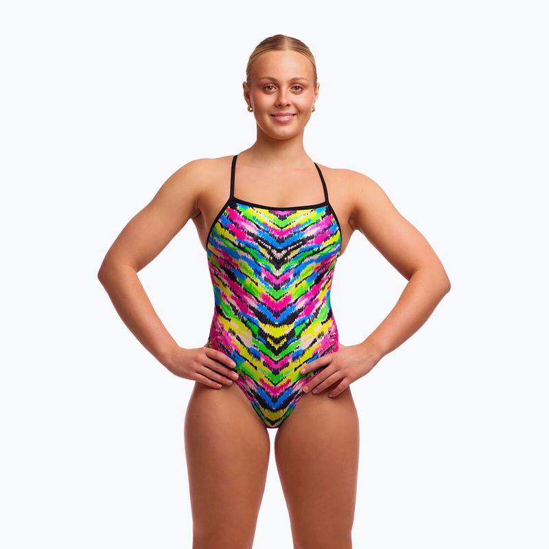 Strój pływacki jednoczęściowy damski Funkita Single Strap One Piece happy hide