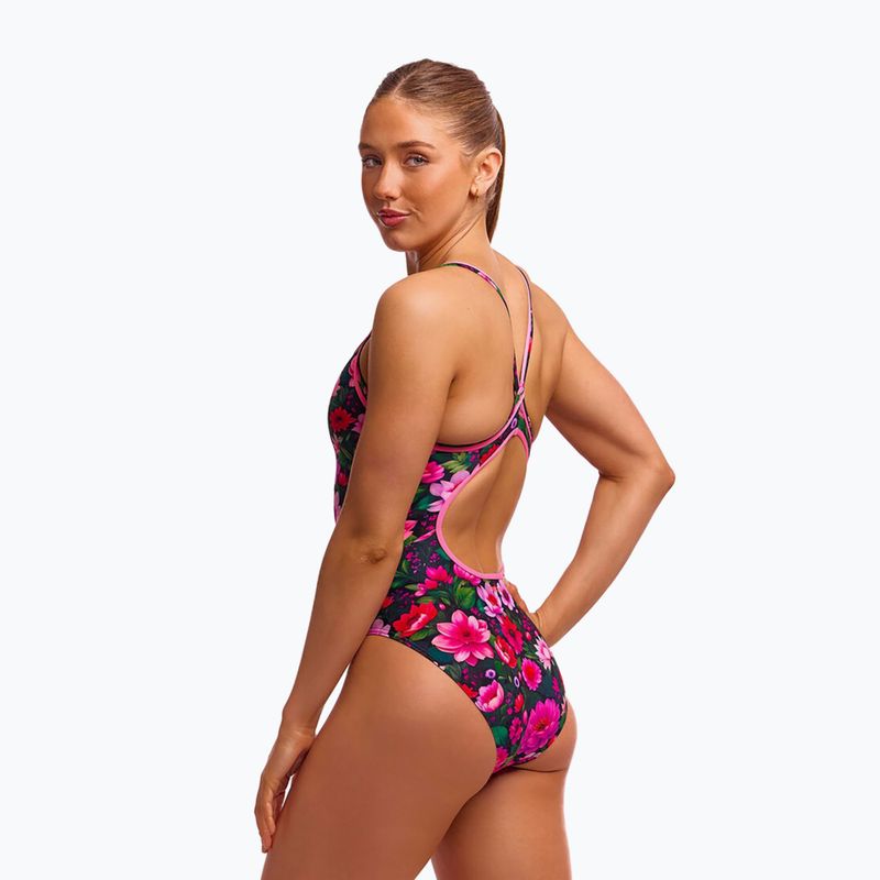 Strój pływacki jednoczęściowy damski Funkita Diamond Back One Piece garden glow 2