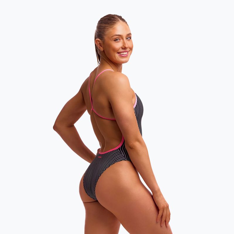Strój pływacki jednoczęściowy damski Funkita Single Strength One Piece pin stripe 2