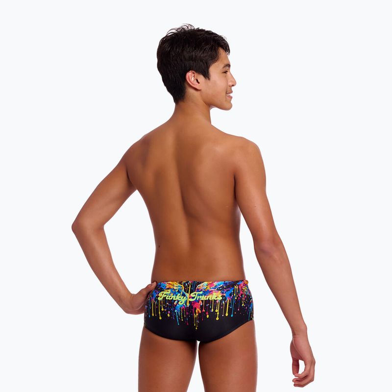 Bokserki pływackie dziecięce Funky Trunks Sidewinder Trunks killer cupid 2