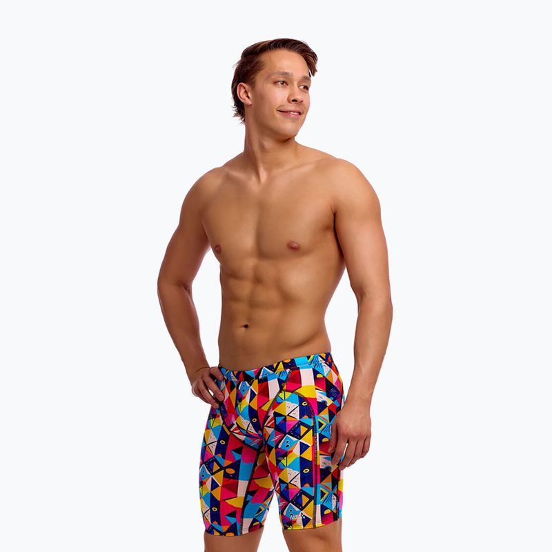 Jammery pływackie męskie Funky Trunks Training broken blox