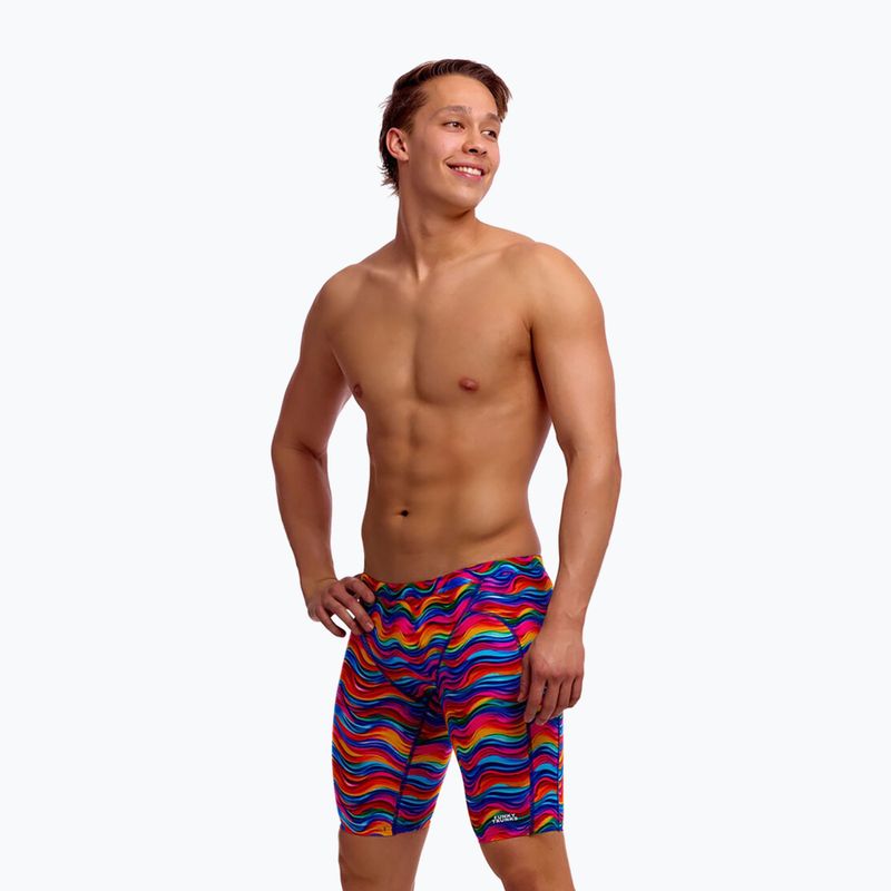 Jammery pływackie męskie Funky Trunks Training plastic fantastic