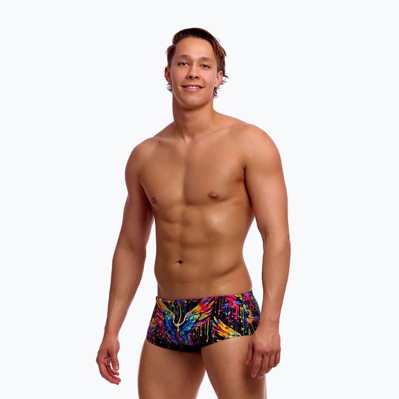 Bokserki pływackie męskie Funky Trunks Sidewinder Trunks killer cupid