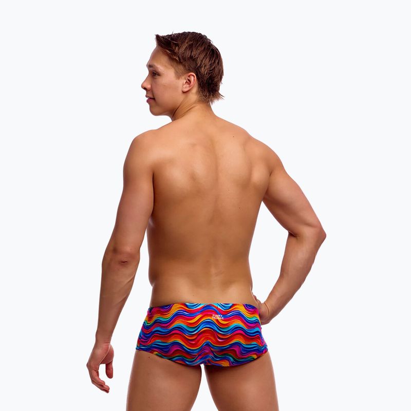 Bokserki pływackie męskie Funky Trunks Sidewinder Trunks plastic fantastic 2