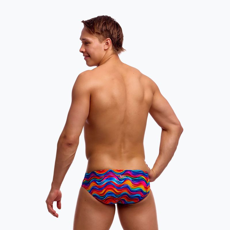 Slipy pływackie męskie Funky Trunks Classic Brief plastic fantastic 2