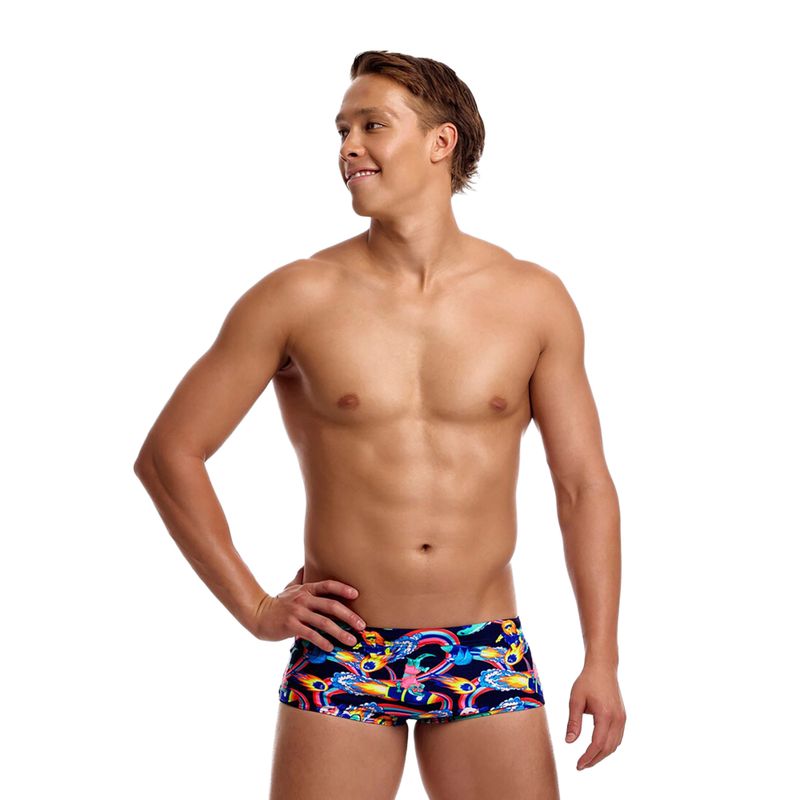 Bokserki pływackie męskie Funky Trunks Sidewinder Trunks blast buddies 2
