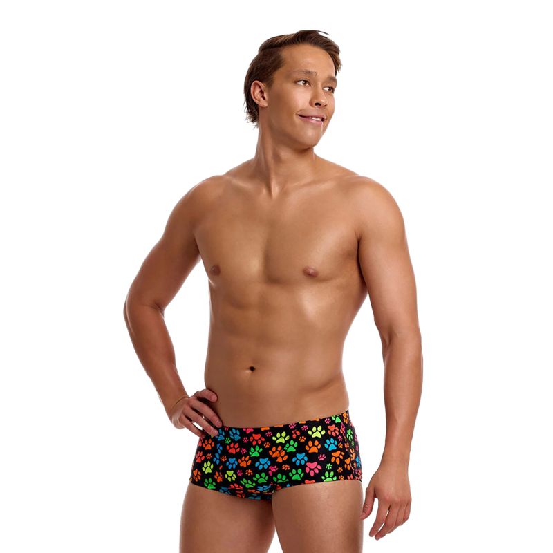 Bokserki pływackie męskie Funky Trunks Classic Trunks pawsome 2