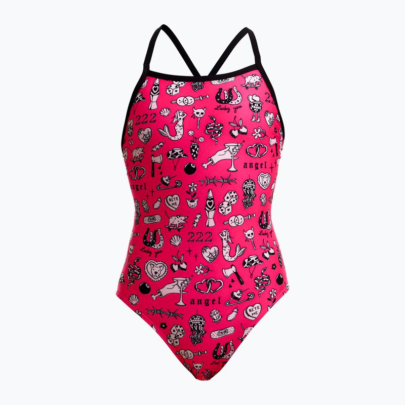 Strój kąpielowy jednoczęściowy dziecięcy Funkita Tie Me Tight One Piece sketchy