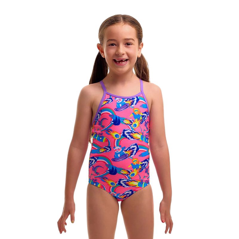 Strój kąpielowy jednoczęściowy dziecięcy Funkita Printed One Piece sweet surfers 2