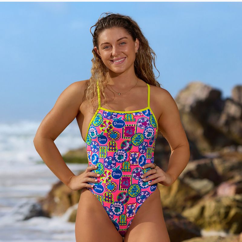 Strój pływacki jednoczęściowy damski Funkita Tie Me Tight One Piece zesty besty 4