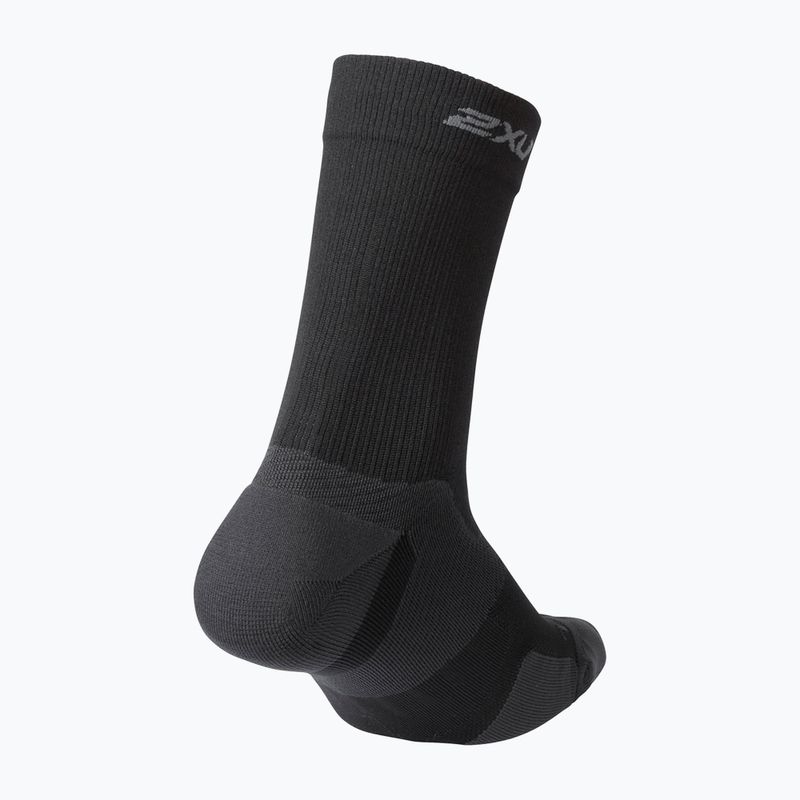Skarpety 2XU Vectr Cushion Crew black/titanium 2