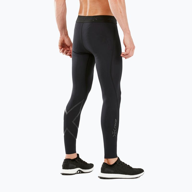 Legginsy treningowe męskie 2XU Force Compression black/nero 8