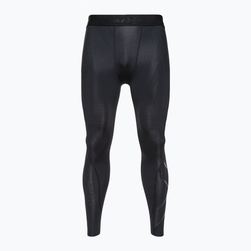 Legginsy treningowe męskie 2XU Force Compression black/nero