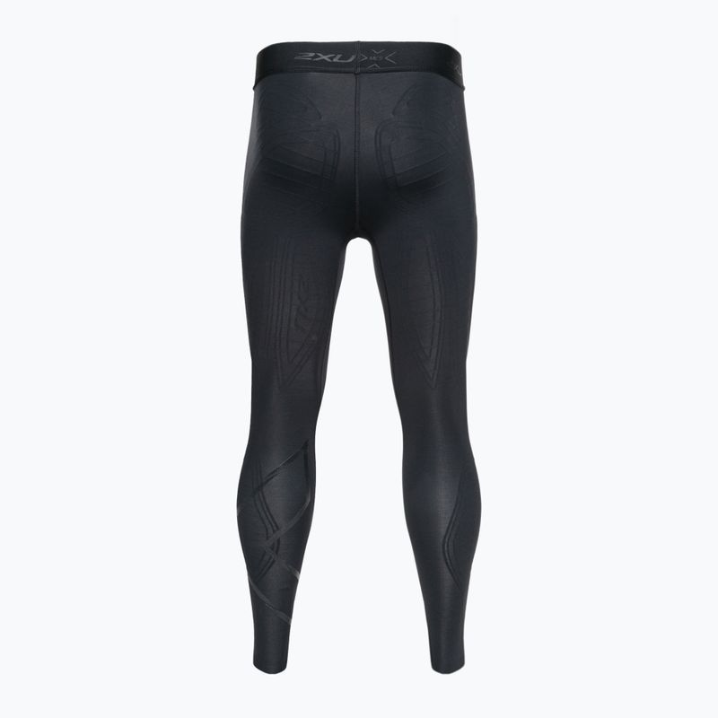 Legginsy treningowe męskie 2XU Force Compression black/nero 2