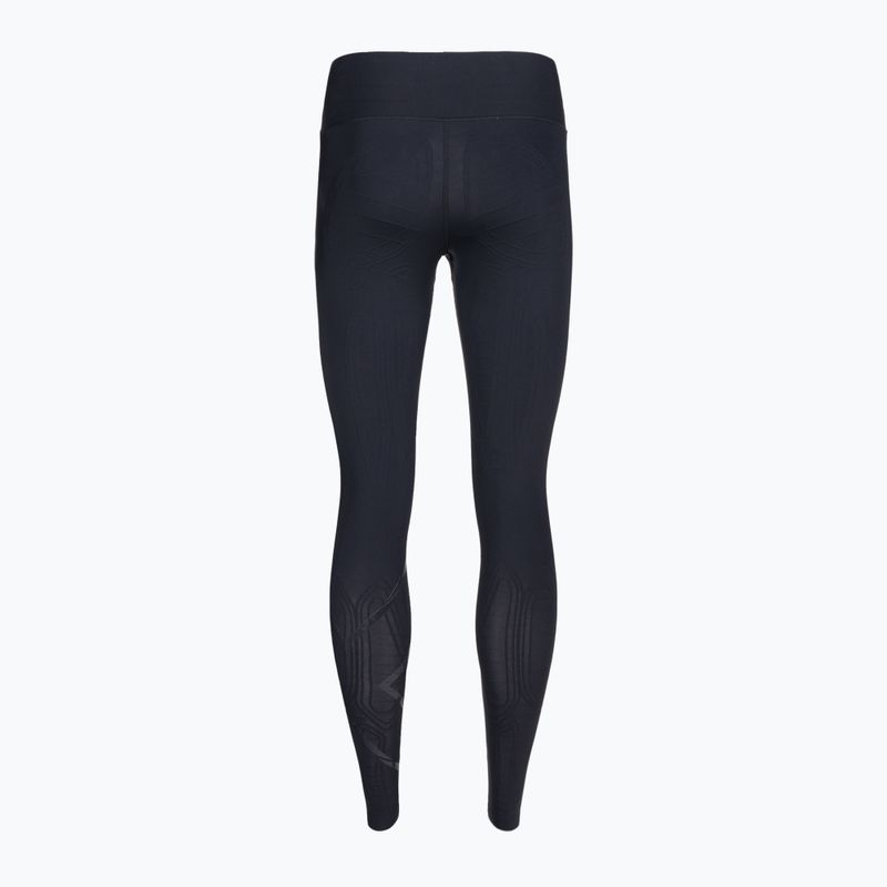 Legginsy treningowe damskie 2XU Force Mid-Rise Compression black/nero 2