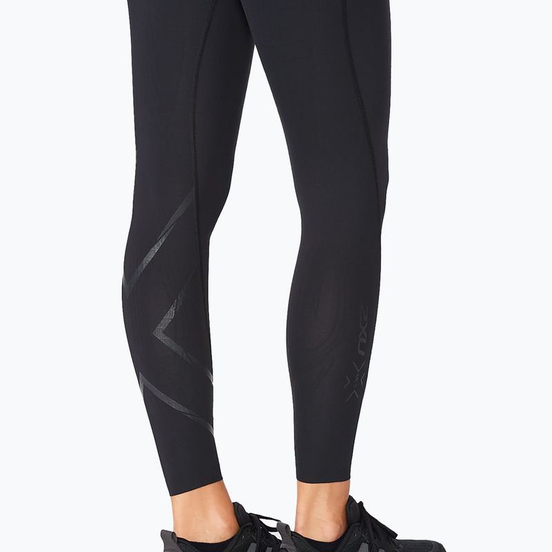 Legginsy treningowe damskie 2XU Force Mid-Rise Compression black/nero 10
