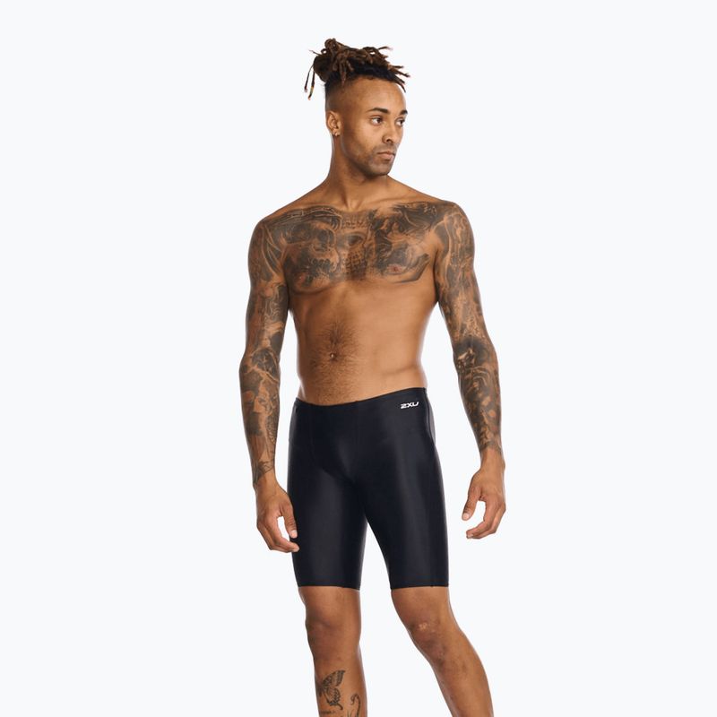 Jammery pływackie męskie 2XU Propel Jammer black/white 2