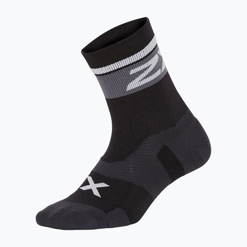 Skarpety 2XU Vectr Cushion Crew black/white