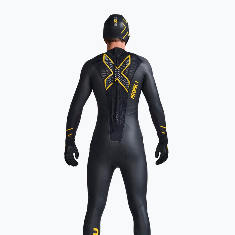 Czepek neoprenowy 2XU Propel Neoprene black/ambition 3