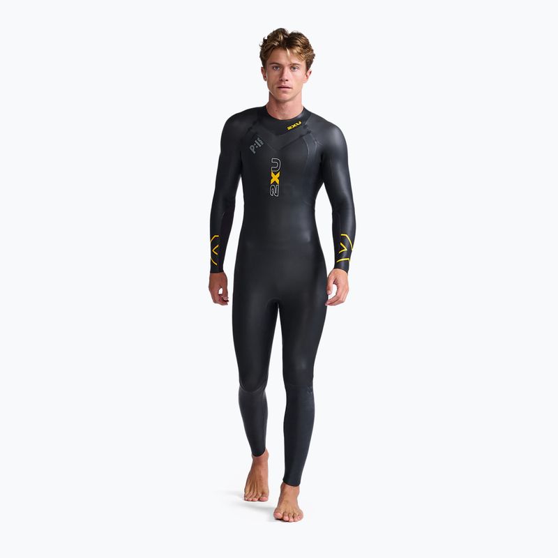 Pianka triathlonowa męska 2XU Propel:1 5 mm black/ambition