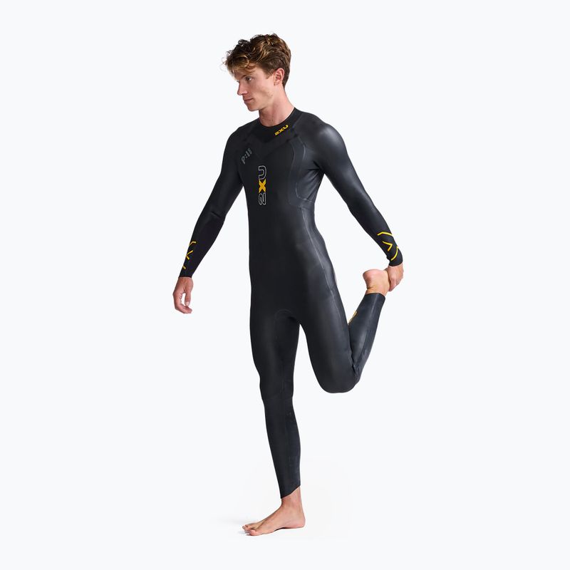 Pianka triathlonowa męska 2XU Propel:1 5 mm black/ambition 4
