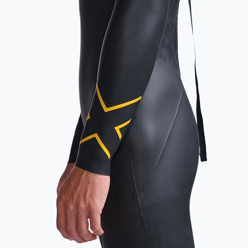 Pianka triathlonowa męska 2XU Propel:1 5 mm black/ambition 7