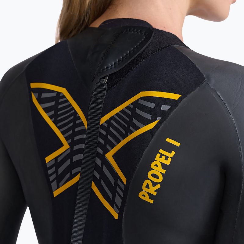 Pianka triathlonowa damska 2XU Propel:1 5 mm black/ambition WW4994C 3