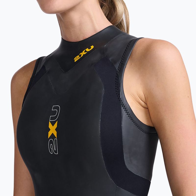 Pianka triathlonowa damska 2XU Propel:1 5 mm black/ambition WW4995C 3