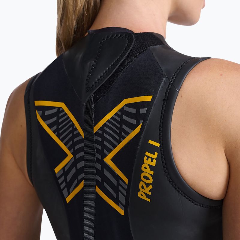 Pianka triathlonowa damska 2XU Propel:1 5 mm black/ambition WW4995C 4