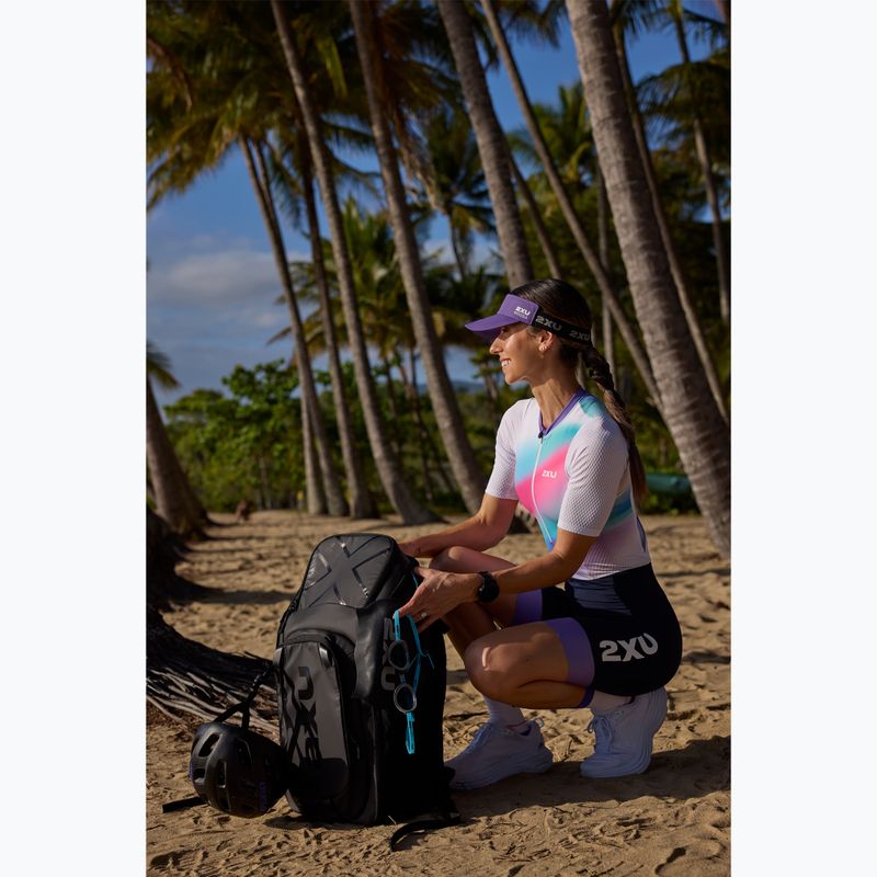 Plecak triathlonowy 2XU Transition 34 l black/aloha 17