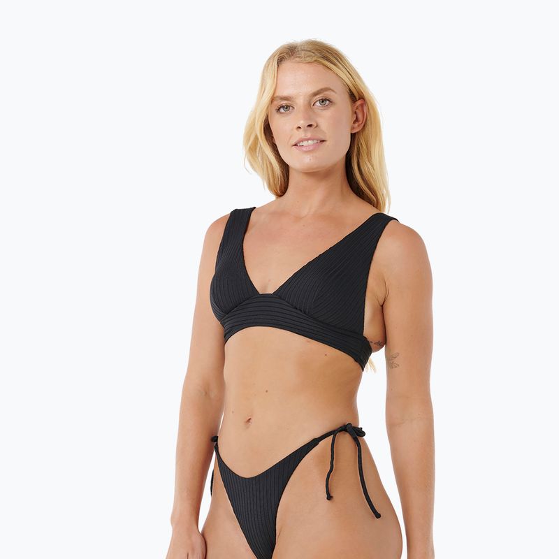 Strój kąpielowy dwuczęściowy damski Rip Curl Premium Surf D-Dd Deep V black 5
