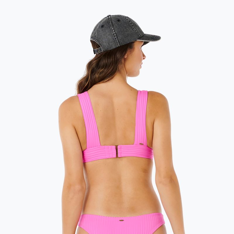 Góra od stroju kąpielowego Rip Curl Premium Surf D-Dd Deep V super pink 3