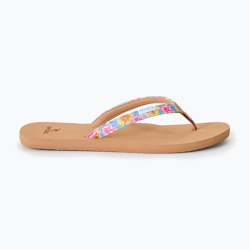 Japonki damskie Rip Curl Freedom Bloom Open Toe cornflower blue 8